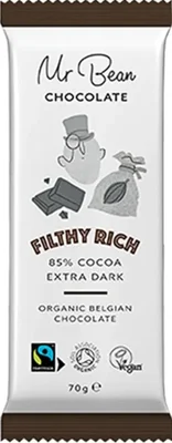 Mr.Bean Filthy Rich Chocolate Bar 70g