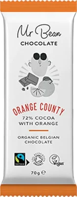 Mr.Bean Orange County Chocolate Bar 70g