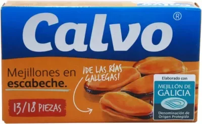 Calvo Muscels in escabeche 115g