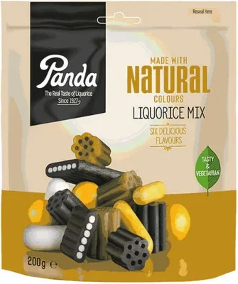 Panda Liquorice Mix 200g