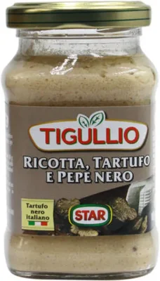 Ricotta Tartufo Truffle and black pepper 185g