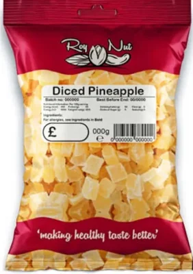 Roy Nut Diced pineapple