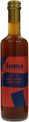 Suma Organic Unfiltered Red Wine Vinegar with the Mother 500ml