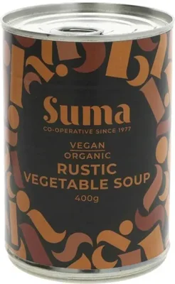 Suma Vegan Organic Rustic Vegetable Soup 400g