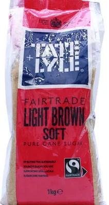 Tate Lyle fair trade light brown cane sugar 1kg