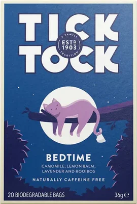 Tick Tock Bedtime 20 bags 36g