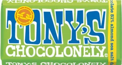 Tony's Chocolonely Dark Chocolate & Almond 180g