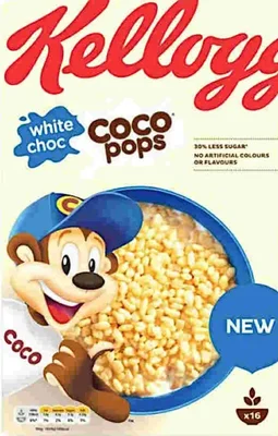 Kellogg's White cocoa pops (16 servings)