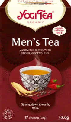 Yogi Tea Organic Men's Tea 17 Bags