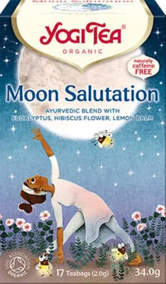 Yogi Tea Organic Moon Salutation Tea 17 Bags