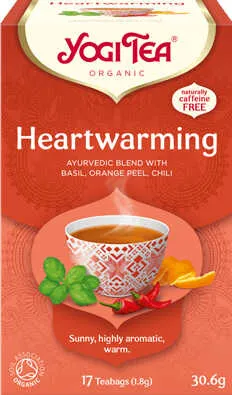 Yogi Tea Organic Heartwarming Tea 17 Bags