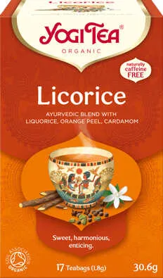 Yogi Tea Organic Liquorice Tea 17 Bags